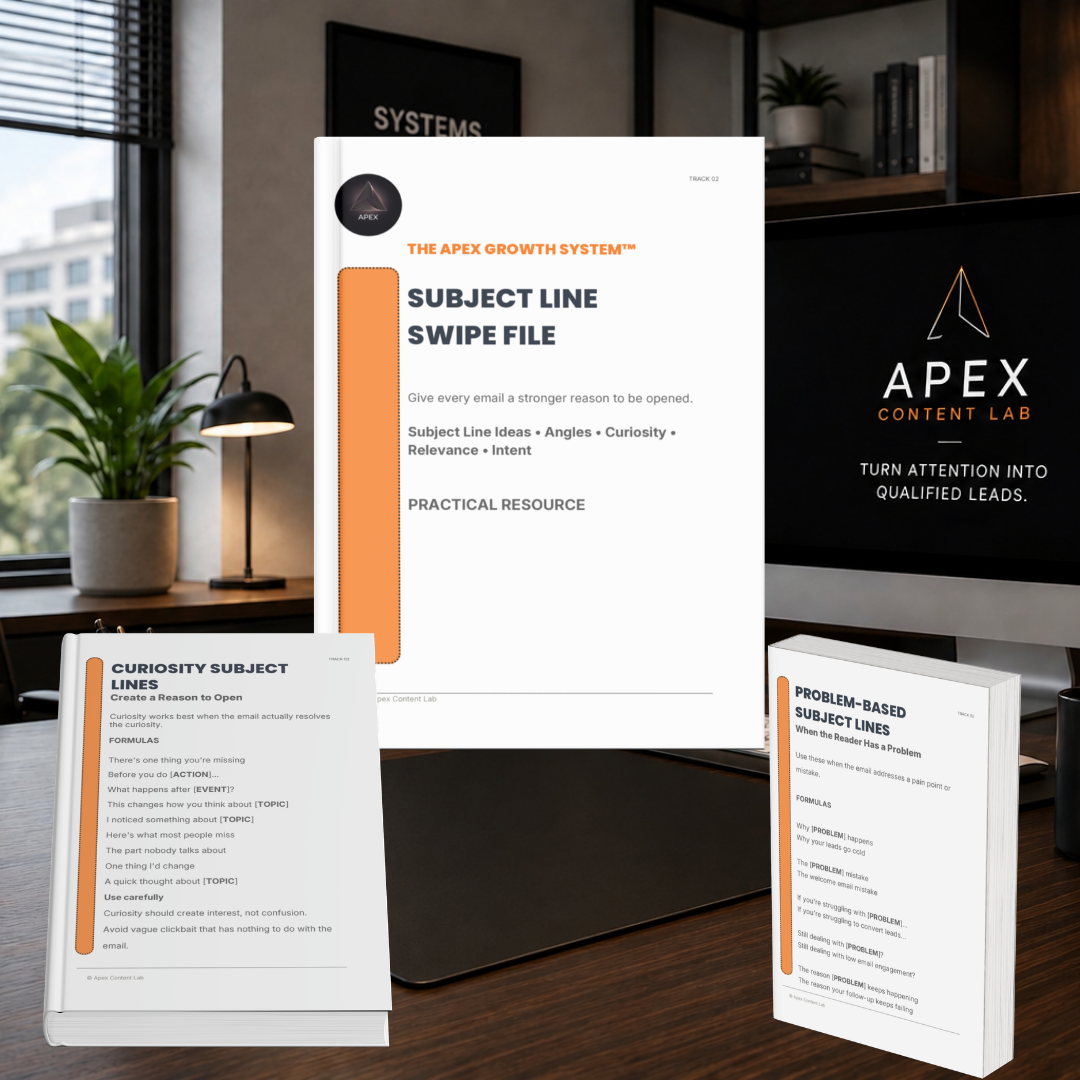 Subject Line Swipe File cover