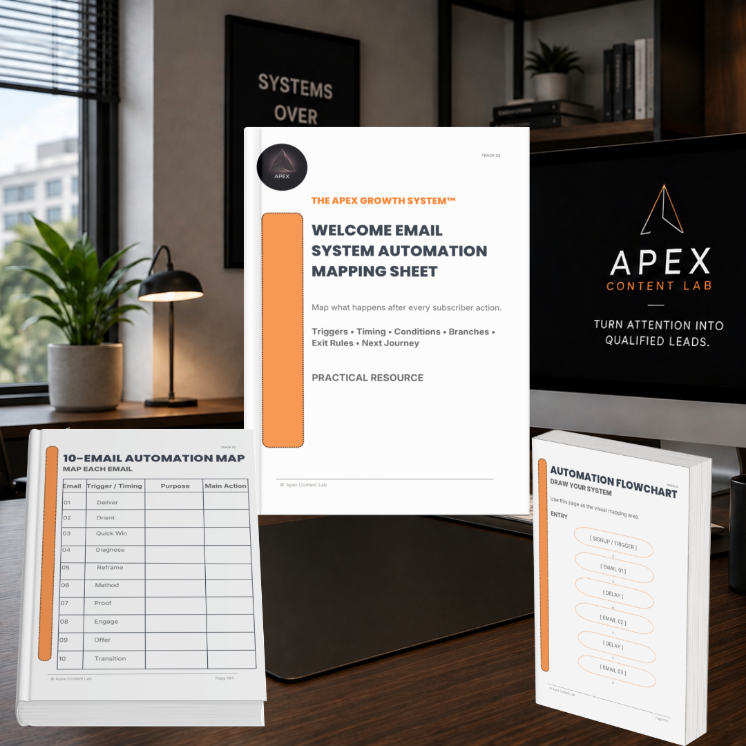 Welcome Email System Automation Mapping Sheet cover