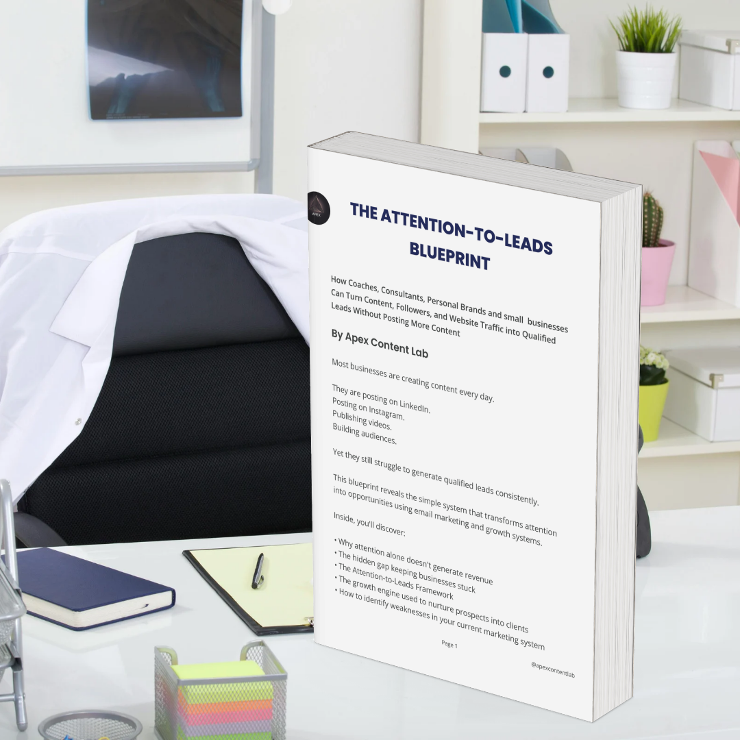 Attention-to-Leads Master Blueprint cover